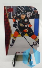 2019-20 Upper Deck Red Die Cut Anaheim Ducks Max Jones #7
